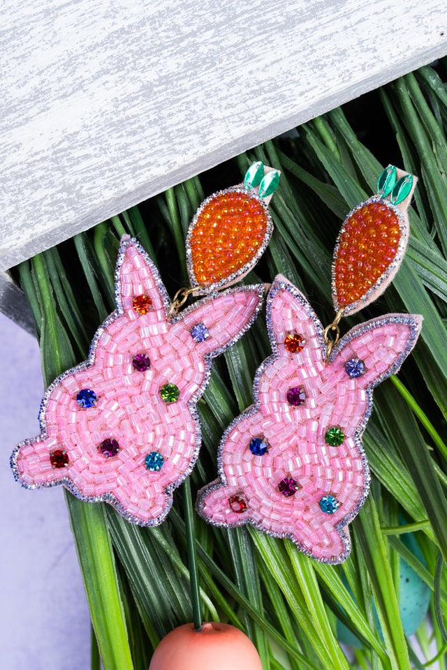Viola Ears To A Great Easter Seed Bead Earrings - Wholesale Accessory Market