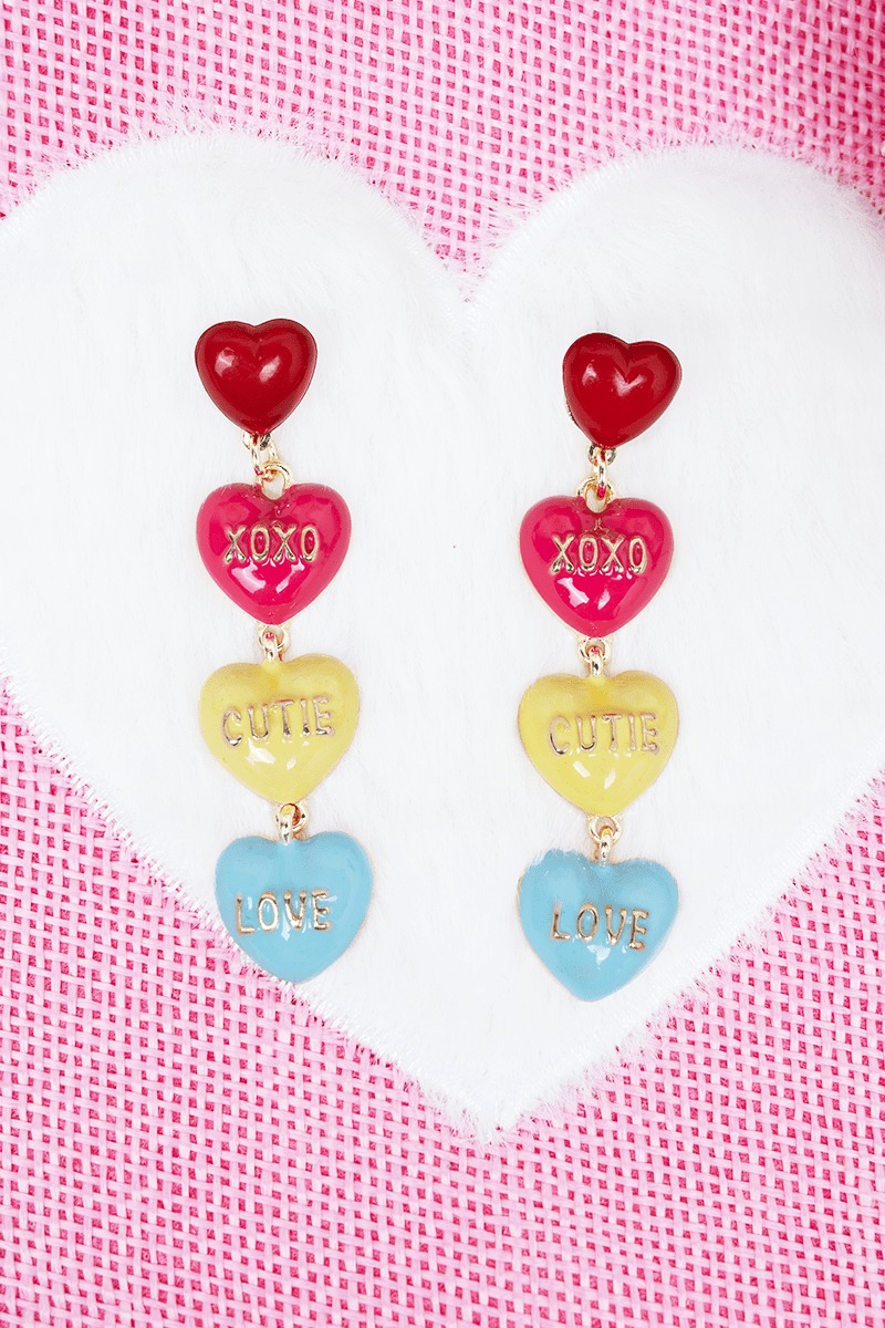 Multi - Color Sweet Talk Earrings - Wholesale Accessory Market