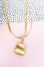 Shiny Luxe Elite Edition Crystal Goldtone Necklace - Wholesale Accessory Market