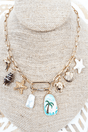 Shiny Luxe Shoreline Secrets Charm Necklace - Wholesale Accessory Market