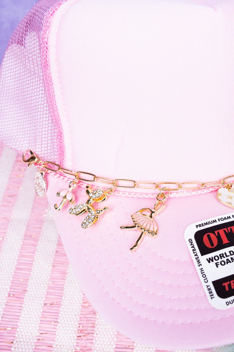 Viola Girly & Glam Goldtone Trucker Hat Chain - Wholesale Accessory Market