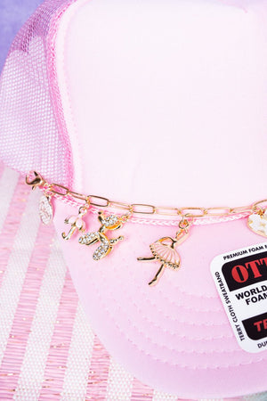 Viola Girly & Glam Goldtone Trucker Hat Chain - Wholesale Accessory Market