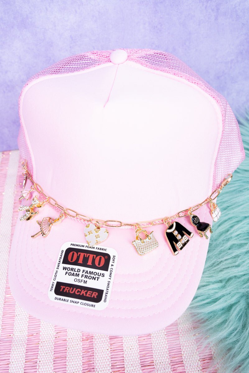 Viola Girly & Glam Goldtone Trucker Hat Chain - Wholesale Accessory Market