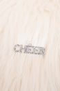 Viola Crystal CHEER Silvertone Pendant - Wholesale Accessory Market