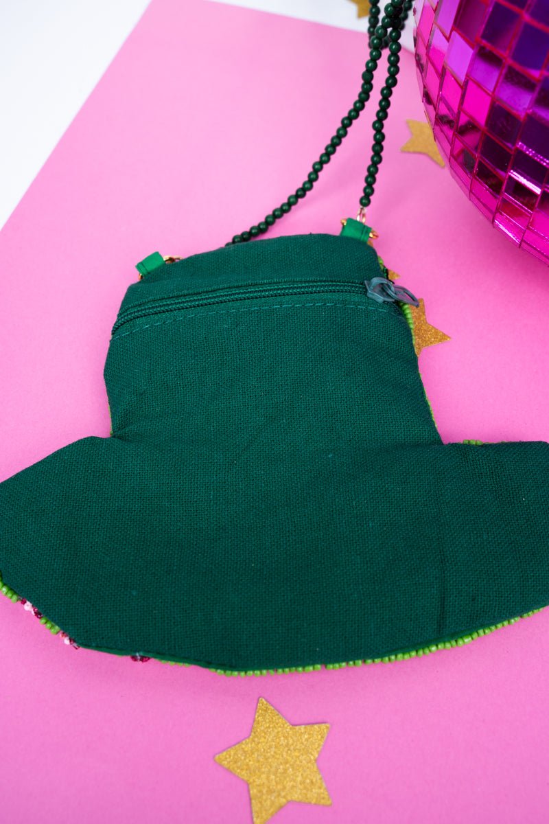 Viola Leprechaun Approved Petite Seed Bead Purse - Wholesale Accessory Market