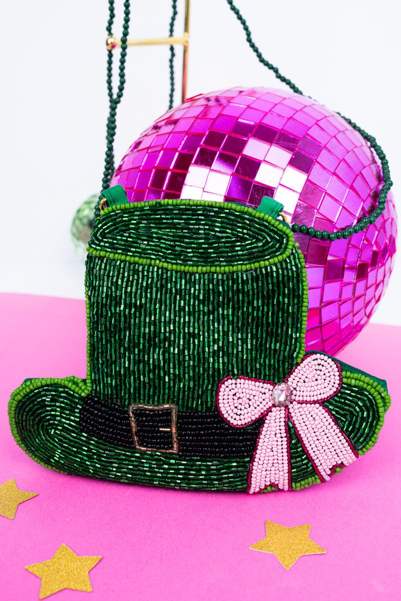 Viola Leprechaun Approved Petite Seed Bead Purse - Wholesale Accessory Market
