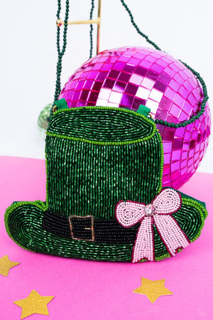 Viola Leprechaun Approved Petite Seed Bead Purse - Wholesale Accessory Market