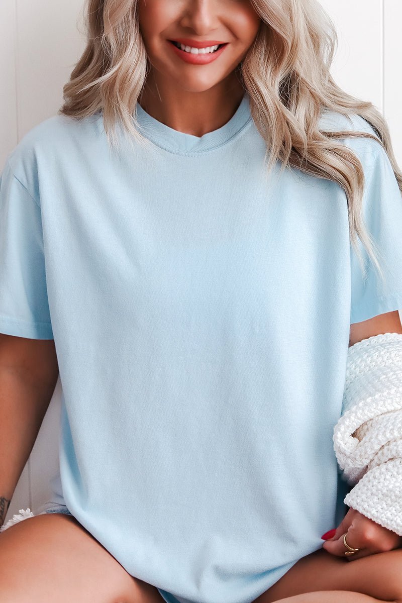 Shades of Blue Comfort Colors Adult Ring - Spun Cotton Tee - Wholesale Accessory Market