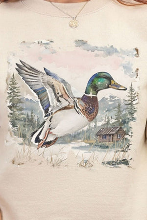 Mallard Mountains Vintage Heavy Blend Crew Sweatshirt - Wholesale Accessory Market