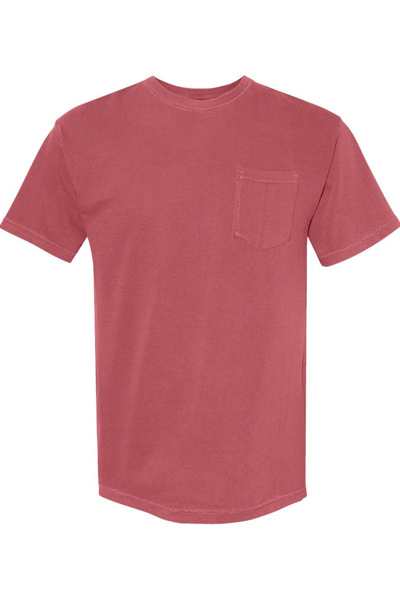 Shades of Red/Orange Comfort Colors Adult Ring - Spun Cotton Pocket Tee - Wholesale Accessory Market