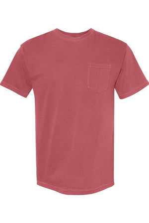 Shades of Red/Orange Comfort Colors Adult Ring - Spun Cotton Pocket Tee - Wholesale Accessory Market
