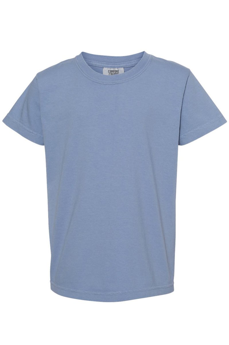 Shades Of Blue/Green/Yellow Comfort Colors Youth T-Shirt - Wholesale Accessory Market
