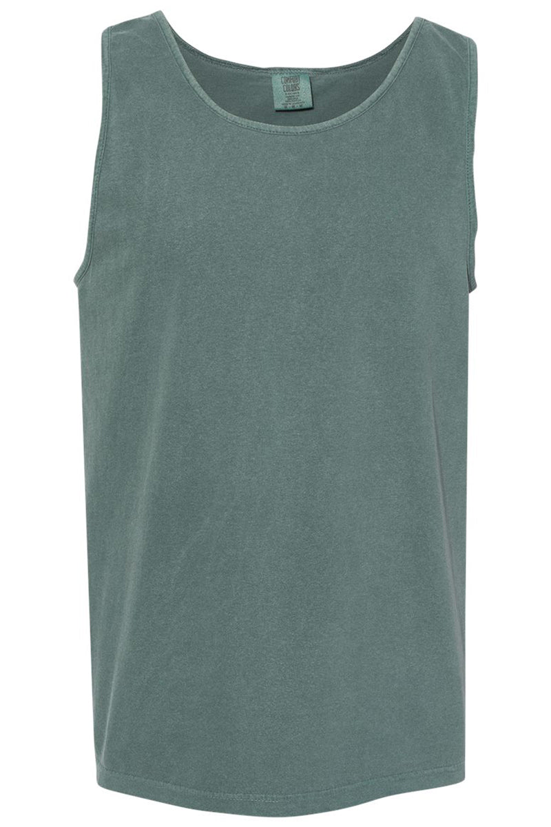 Shades of Green/Yellow Comfort Colors Cotton Tank Top - Wholesale Accessory Market