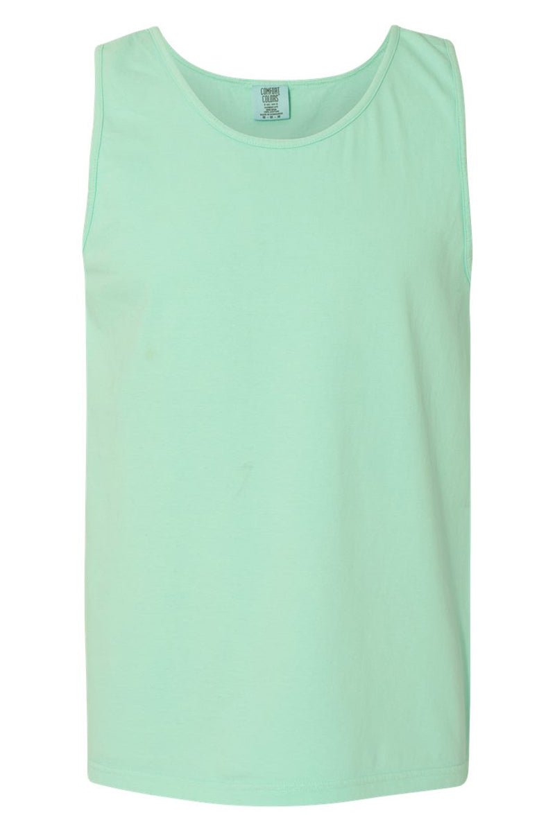 Shades of Green/Yellow Comfort Colors Cotton Tank Top - Wholesale Accessory Market