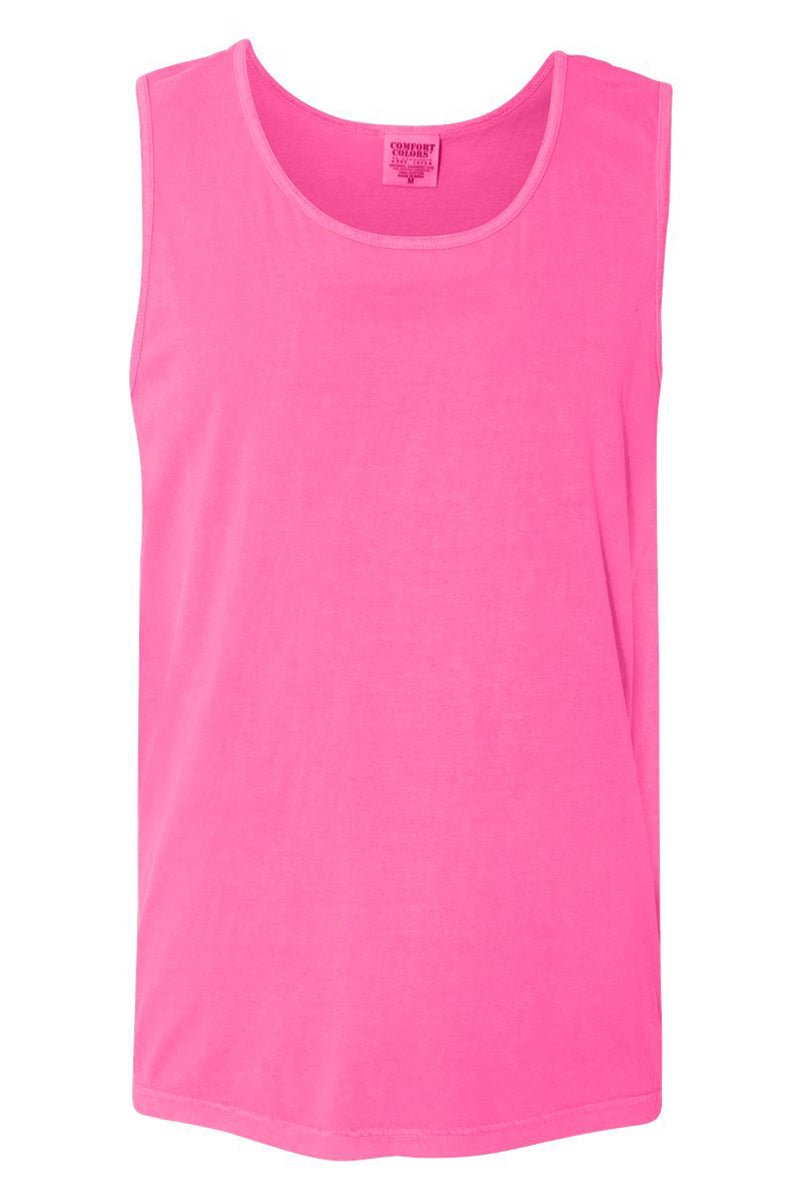 Shades of Pink/Purple Comfort Colors Cotton Tank Top - Wholesale Accessory Market