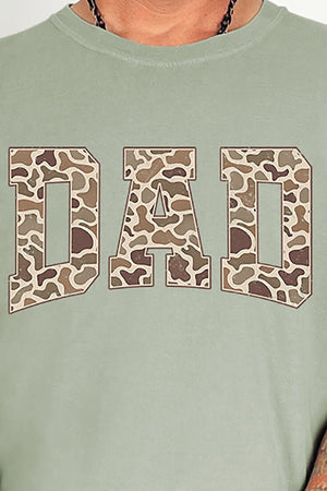 Personalized Father's Day Camo Edition Comfort Colors Adult Ring - Spun Cotton Tee - Wholesale Accessory Market