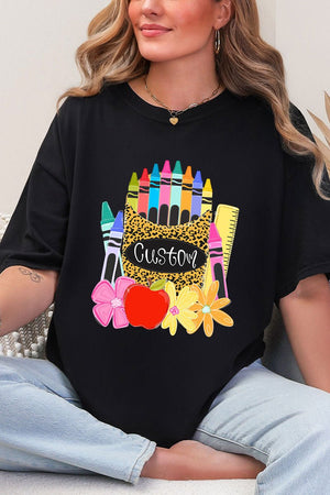 Personalized Teaching In Full Color Comfort Colors Adult Ring-Spun Cotton Tee *Enter Your Name - Wholesale Accessory Market