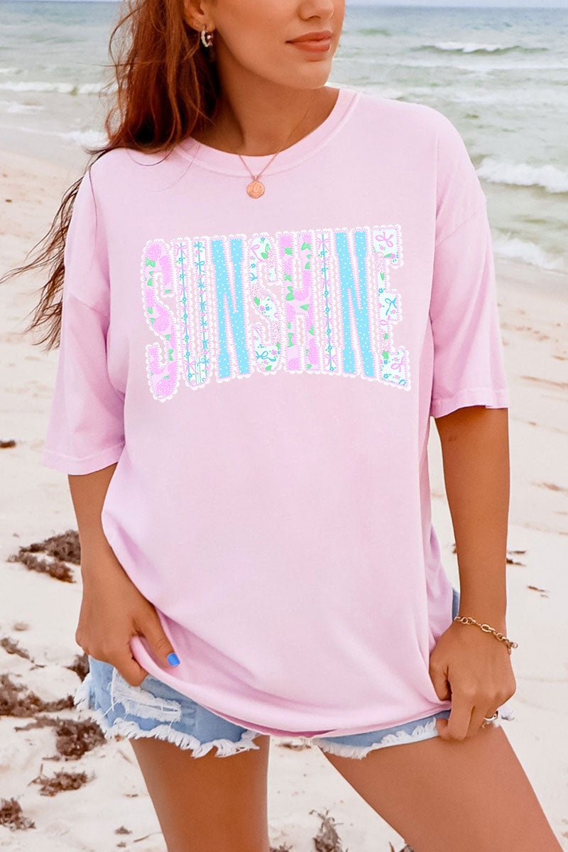 Seaside Lace Series Comfort Colors Adult Ring - Spun Cotton Tee - Wholesale Accessory Market