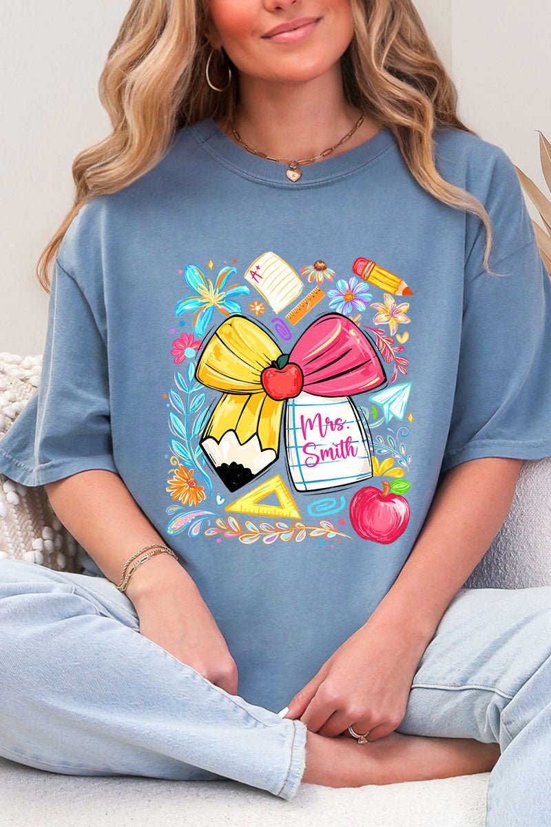 Personalized Sweet School Days Comfort Colors Adult Ring-Spun Cotton Tee - Wholesale Accessory Market