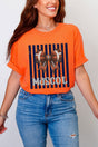 Personalized Navy Varsity Bow Comfort Colors Adult Ring-Spun Cotton Tee *Enter Mascot Name - Wholesale Accessory Market