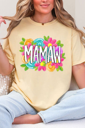 Personalized Mother's Day Bloom Comfort Colors Adult Ring - Spun Cotton Tee *Choose Your Name - Wholesale Accessory Market