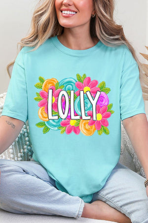 Personalized Mother's Day Bloom Comfort Colors Adult Ring - Spun Cotton Tee *Choose Your Name - Wholesale Accessory Market