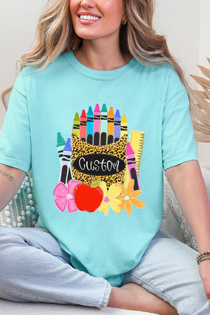 Personalized Teaching In Full Color Comfort Colors Adult Ring-Spun Cotton Tee *Enter Your Name - Wholesale Accessory Market