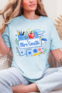Personalized Bluebell Homeroom Comfort Colors Adult Ring-Spun Cotton Tee - Wholesale Accessory Market