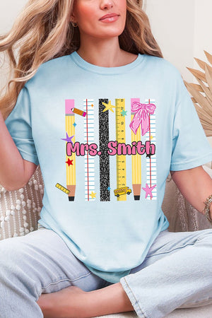 Personalized Teachers Rule Comfort Colors Adult Ring-Spun Cotton Tee - Wholesale Accessory Market