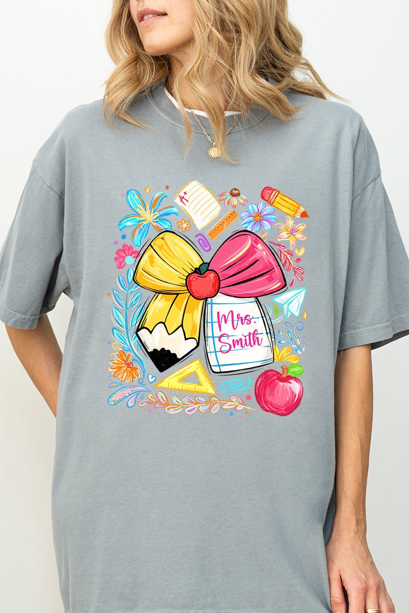 Personalized Sweet School Days Comfort Colors Adult Ring-Spun Cotton Tee - Wholesale Accessory Market