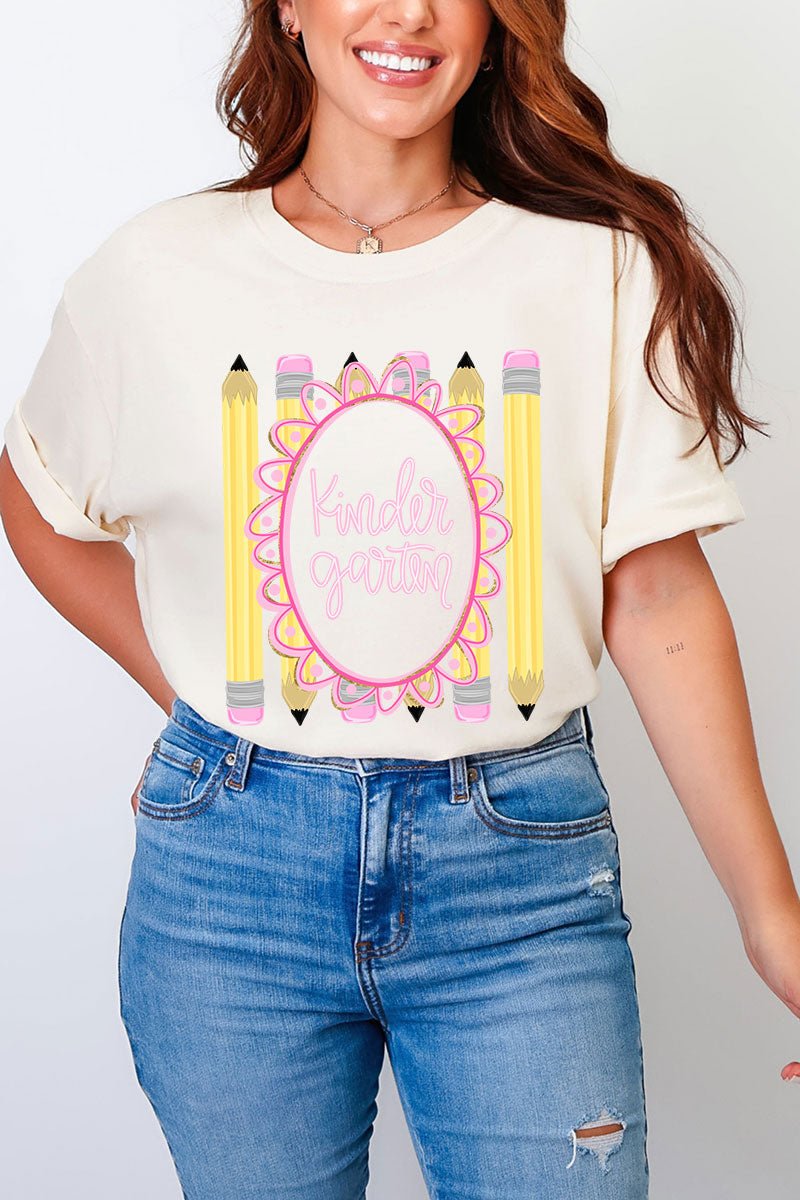 Pencil Perfect: Grade School Collection Comfort Colors Adult Ring-Spun Cotton Tee *Choose Your Grade - Wholesale Accessory Market