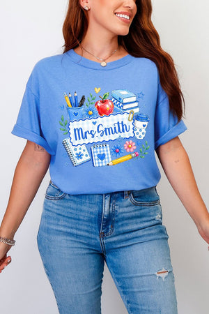 Personalized Bluebell Homeroom Comfort Colors Adult Ring-Spun Cotton Tee - Wholesale Accessory Market
