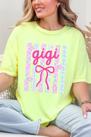 Personalized Bow - tiful Garden Comfort Colors Adult Ring - Spun Cotton Tee *Choose Your Name - Wholesale Accessory Market