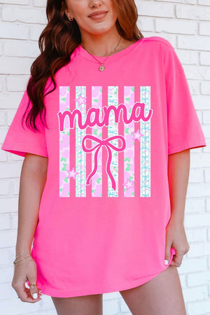 Personalized Bow - tiful Garden Comfort Colors Adult Ring - Spun Cotton Tee *Choose Your Name - Wholesale Accessory Market