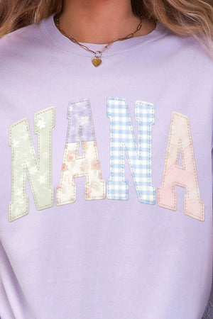 Personalized Soft Stitch Mom Name Comfort Colors Adult Ring - Spun Cotton Tee *Choose Your Name - Wholesale Accessory Market