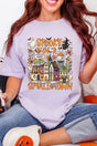 Personalized Spooky In A Small Town Comfort Colors Adult Ring-Spun Cotton Tee *Enter Zip Code - Wholesale Accessory Market