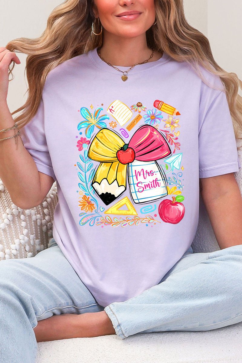 Personalized Sweet School Days Comfort Colors Adult Ring-Spun Cotton Tee - Wholesale Accessory Market