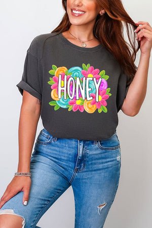 Personalized Mother's Day Bloom Comfort Colors Adult Ring - Spun Cotton Tee *Choose Your Name - Wholesale Accessory Market