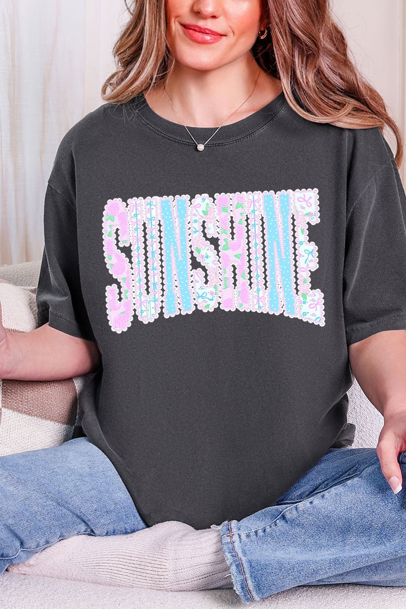 Seaside Lace Series Comfort Colors Adult Ring - Spun Cotton Tee - Wholesale Accessory Market