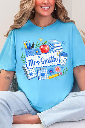 Personalized Bluebell Homeroom Comfort Colors Adult Ring-Spun Cotton Tee - Wholesale Accessory Market