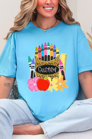 Personalized Teaching In Full Color Comfort Colors Adult Ring-Spun Cotton Tee *Enter Your Name - Wholesale Accessory Market