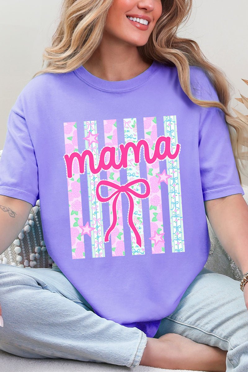 Personalized Bow - tiful Garden Comfort Colors Adult Ring - Spun Cotton Tee *Choose Your Name - Wholesale Accessory Market