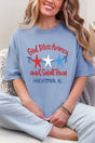 Personalized God Bless America And Small Town Comfort Colors Adult Ring - Spun Cotton Tee - Wholesale Accessory Market
