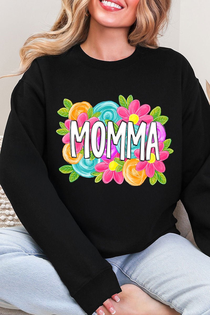 Personalized Mother's Day Bloom Heavy Blend Crew Sweatshirt *Choose Your Name - Wholesale Accessory Market