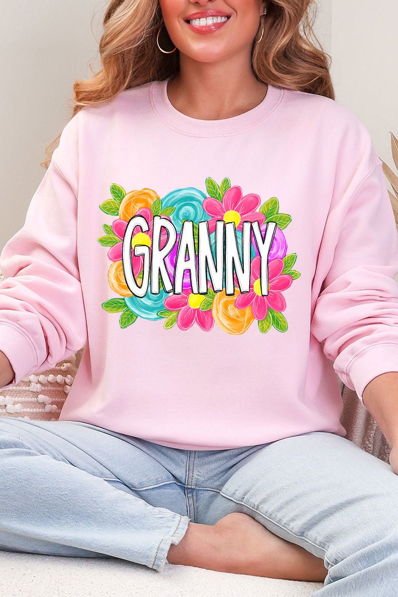 Personalized Mother's Day Bloom Heavy Blend Crew Sweatshirt *Choose Your Name - Wholesale Accessory Market