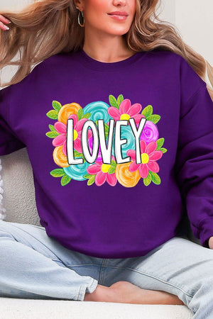 Personalized Mother's Day Bloom Heavy Blend Crew Sweatshirt *Choose Your Name - Wholesale Accessory Market