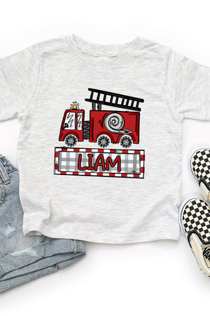 Toddler Personalized Rescue Ready Fine Jersey Tee *Personalize Your Name - Wholesale Accessory Market