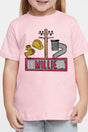 Toddler Personalized Pink Power Crew Kid Fine Jersey Tee *Personalize Your Name - Wholesale Accessory Market