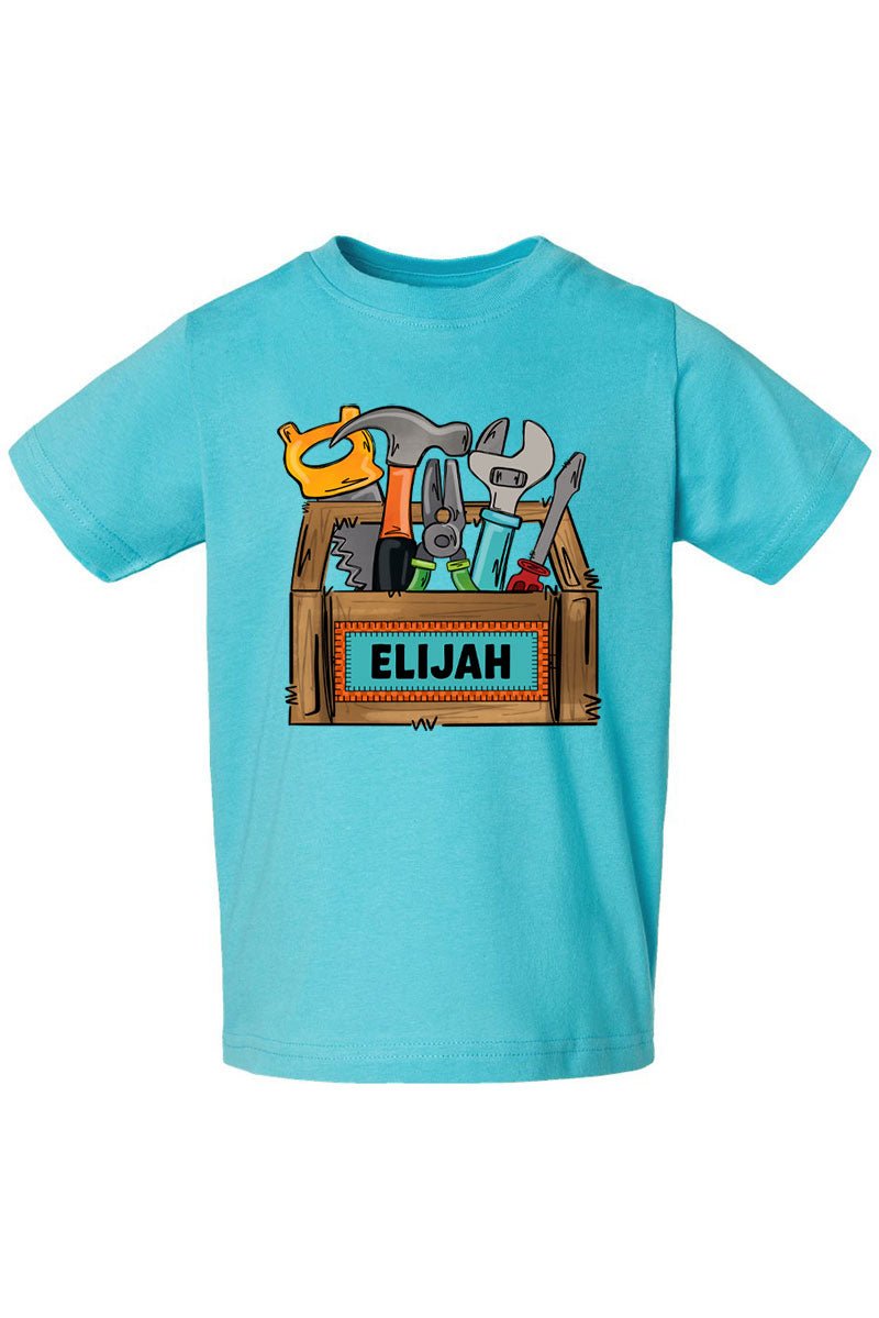 Toddler Personalized Little Fixer Fine Jersey Tee *Personalize Your Name - Wholesale Accessory Market