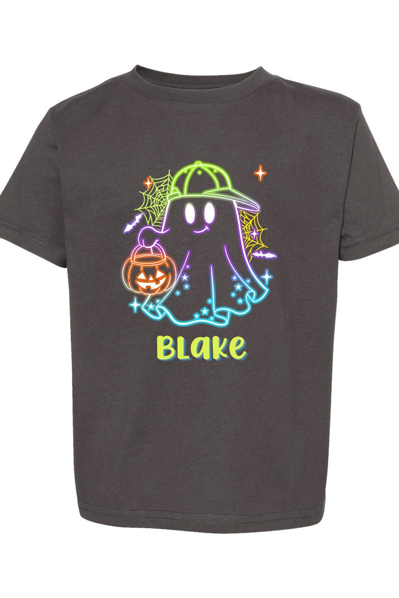 Toddler Personalized Glow & Boo Boy Fine Jersey Tee *Personalize Your Name - Wholesale Accessory Market
